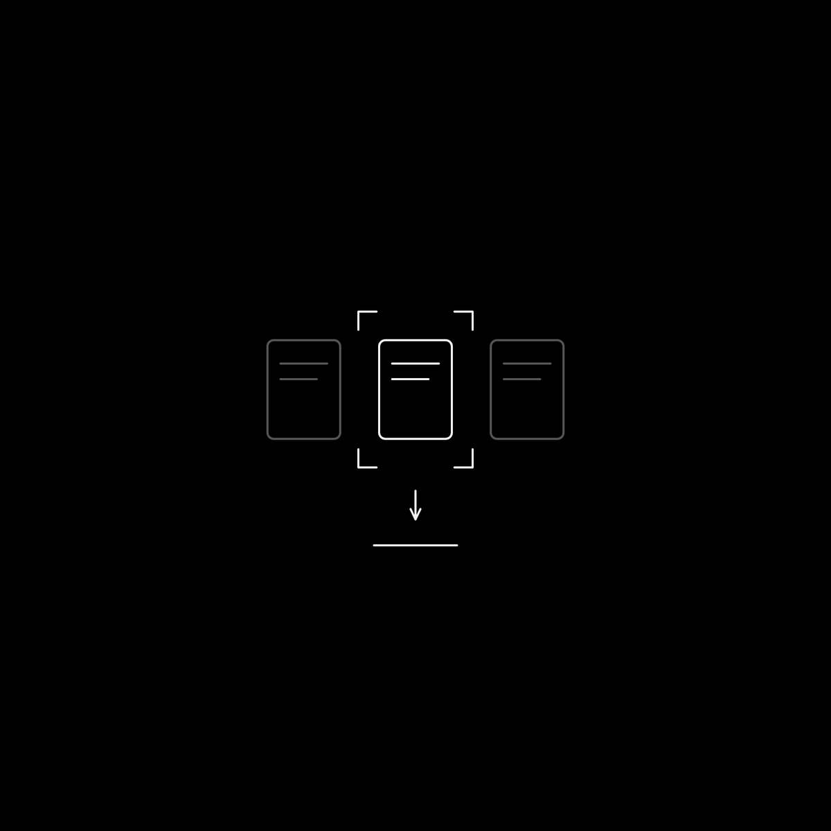 A search target isolates one page from a local documentation index.